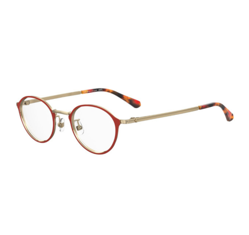 ［ kate spade new york ］レディース 伊達メガネ YVONNE/F 45サイズ レッド