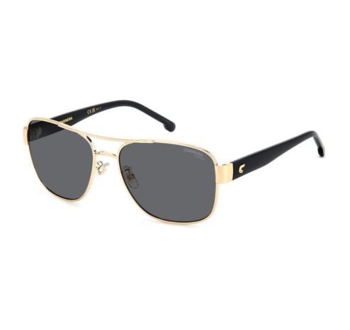 ［ CARRERA ］レディース サングラス GOLD BLACK フレーム グレーレンズ 3042/S-58-RHL M9