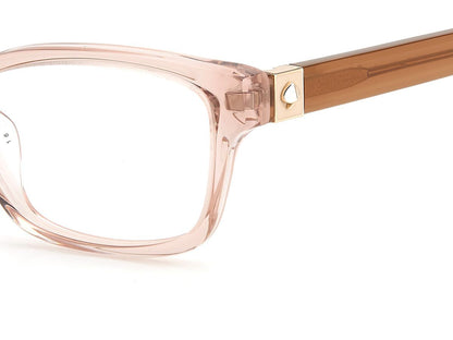 ［ kate spade new york ］レディース 伊達メガネ RENNE 52サイズ BEIGE