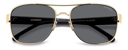 ［ CARRERA ］レディース サングラス GOLD BLACK フレーム グレーレンズ 3042/S-58-RHL M9