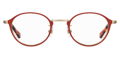 ［ kate spade new york ］レディース 伊達メガネ YVONNE/F 45サイズ レッド
