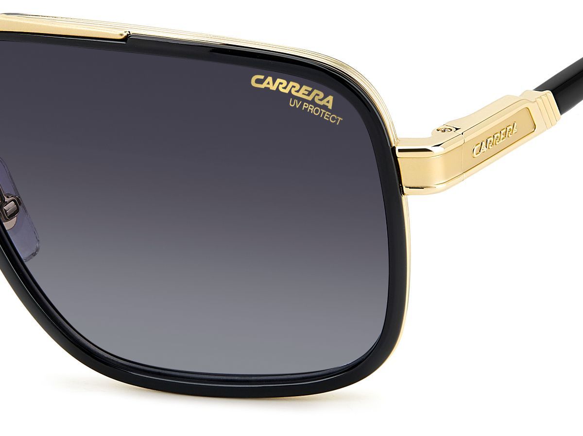 ［ CARRERA ］サングラス BLACK GOLDフレーム ダークグレー 1071/S-61-2M2 9O