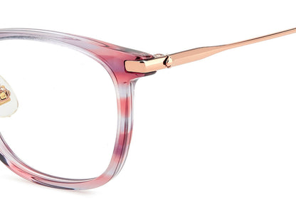 ［ kate spade new york ］レディース 伊達メガネ JUNIPER/F 50サイズ ピンク ホーン