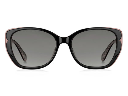 ［ kate spade new york ］レディース サングラス AUGUSTA/G/S 3H2 WJ 54サイズ ブラックピンク