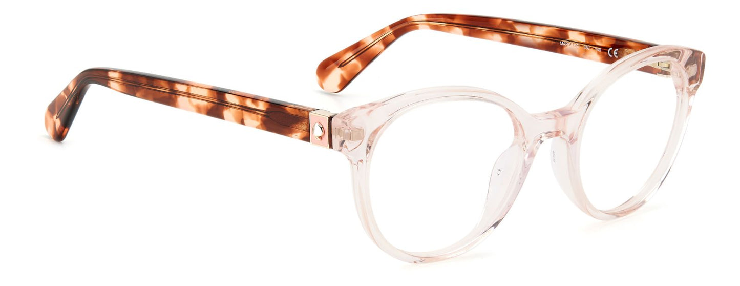 ［ kate spade new york ］レディース 伊達メガネ MARCILEE 48サイズ ピンク