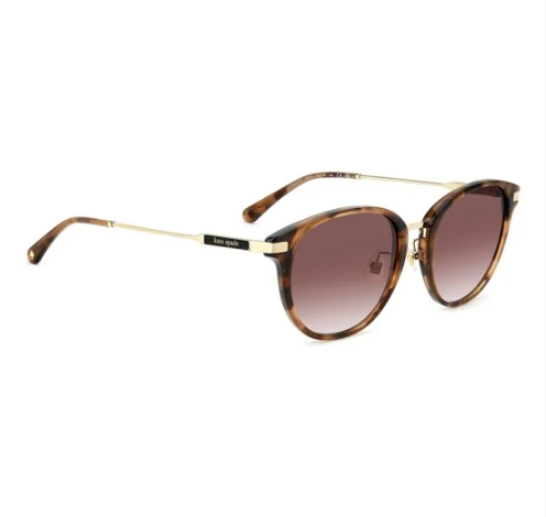 ［ kate spade new york ］レディース サングラス KS FAWN/F/S 53サイズ HAVANA
