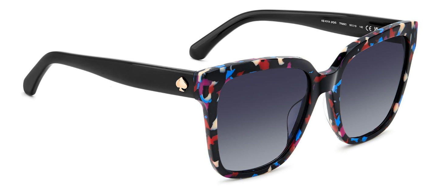 ［ kate spade new york ］レディース サングラス KS KIYA 2/G/S 56サイズ Pattern black
