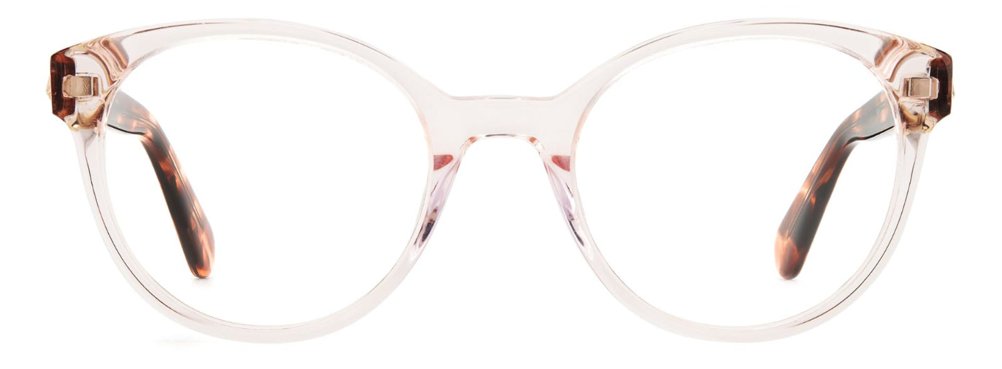 ［ kate spade new york ］レディース 伊達メガネ MARCILEE 48サイズ ピンク